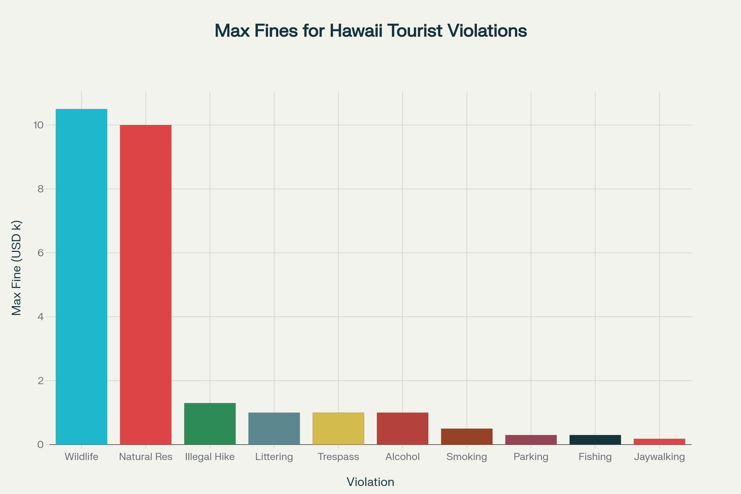 Hawaii Tourist Violation Fines: What Breaking the Law Could Cost You